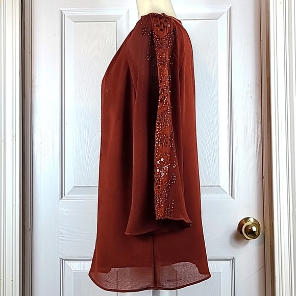 Chico's Sequined Blouse - Picture 7 of 12